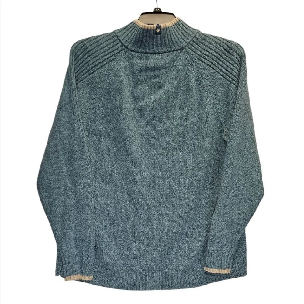 Columbia Omni-Shade  1/4 Zip Pullover Sweater‎ Jacket Size XL Green Gorpcore